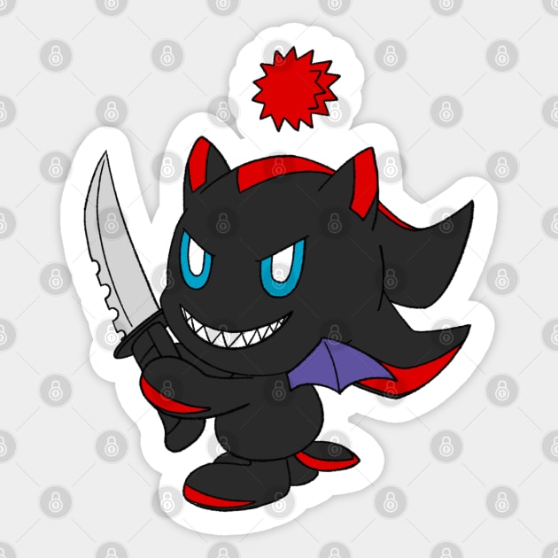 Shadow Chao Sticker by Firestorm Fox